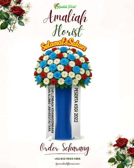 Standing Flowers Sovereign Plaza Jakarta